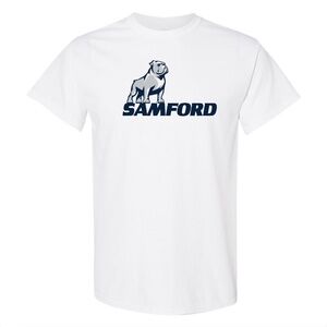 Samford University Tee | White / Navy | XXL